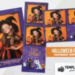 Halloween Party Photo Booth Template