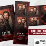 Halloween Photo Booth Template Preview