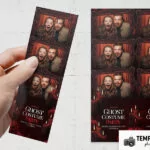 Halloween Photo Booth Template Preview