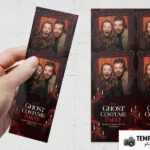 Halloween Photo Booth Template Preview