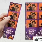 Halloween Spooky Night Photo Booth Template Preview