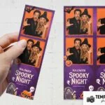 Halloween Spooky Night Photo Booth Template Preview