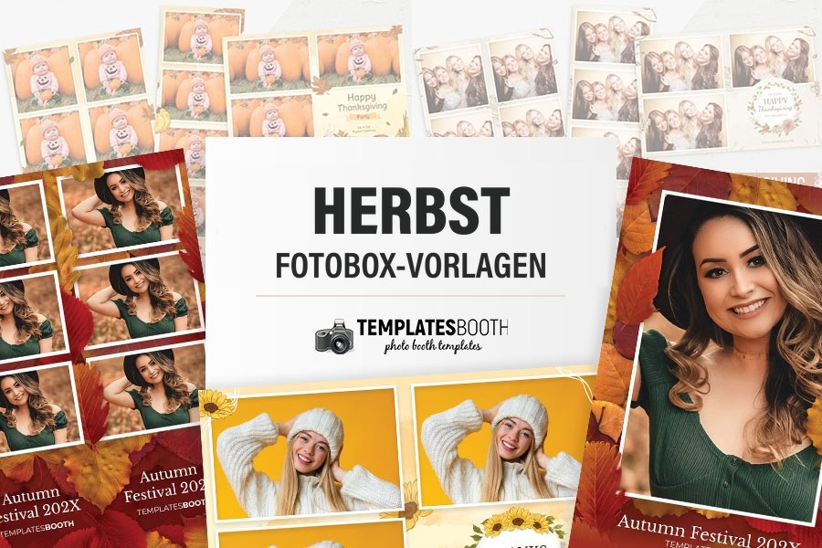 Herbst-Fotobox-Vorlagen