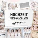 Hochzeits-Fotobox-Vorlagen