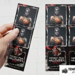 Midnight Fear Halloween Party Photo Booth Template Preview