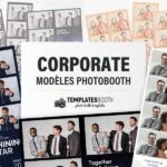 Modèles corporate pour photobooth