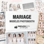 Modèles de mariage pour photobooth