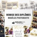 Modèles de remise des diplômes pour photobooth
