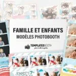 Modèles famille et enfants pour photobooth