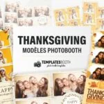 Modèles Thanksgiving pour photobooth