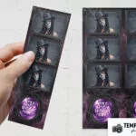Spooky Night Party Photo Booth Template Preview