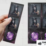 Spooky Night Party Photo Booth Template Preview