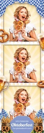 Modèle Oktoberfest pour photobooth