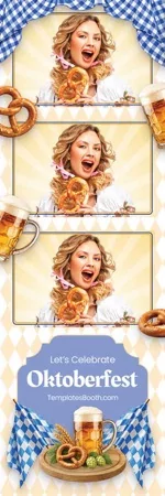 Modèle Oktoberfest pour photobooth