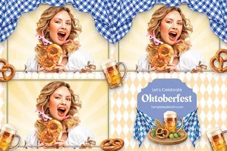 Oktoberfest Photo Booth Template