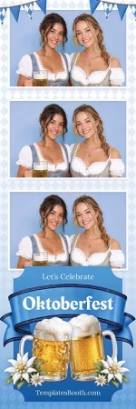 Oktoberfest Photo Booth Template