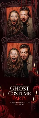 Modèle Halloween pour photobooth – Bande photo 2x6
