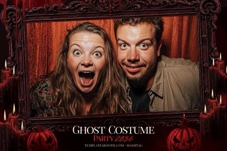 Halloween Photo Booth Template