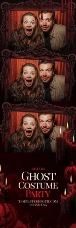 Modèle Halloween pour photobooth – Bande photo 2x6