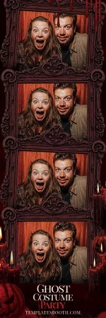 Modèle Halloween pour photobooth – Bande photo 2x6