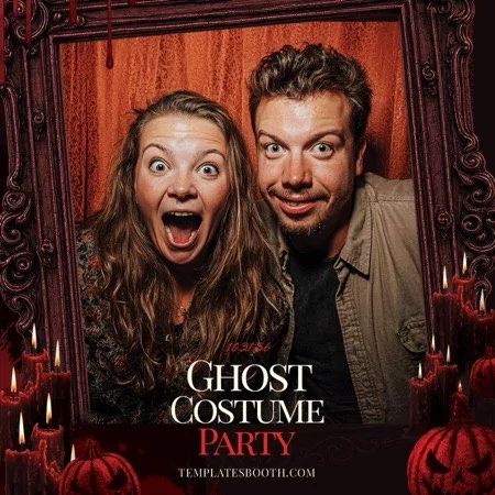 Halloween Photo Booth Template