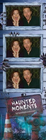 Modèle Moments hantés pour photobooth – Bande photo 2x6