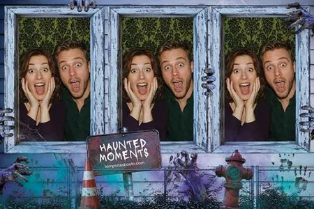 Haunted Moments Photo Booth Template