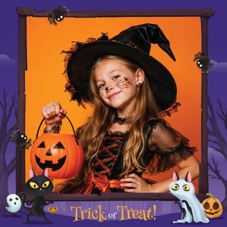 Halloween Party Photo Booth Template