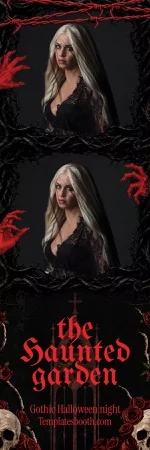 Modèle Halloween pour photobooth – Bande photo 2x6