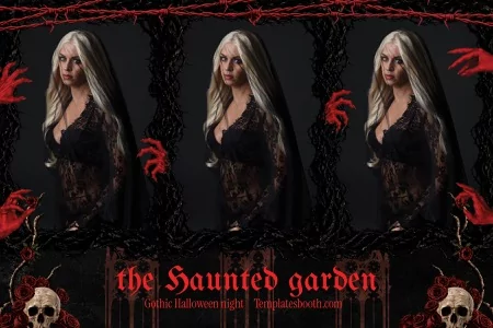 Halloween Photo Booth Template