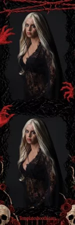 Modèle Halloween pour photobooth – Bande photo 2x6