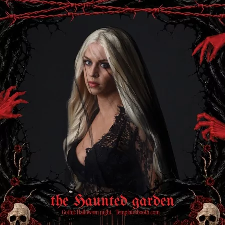 Halloween Photo Booth Template