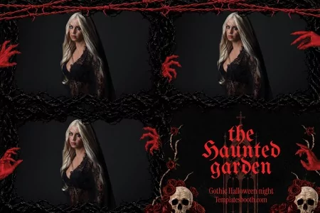 Halloween Photo Booth Template