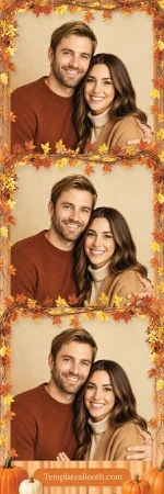 Modèle Thanksgiving pour photobooth – Bande photo 2x6