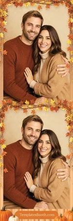 Modèle Thanksgiving pour photobooth – Bande photo 2x6