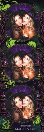 Modèle de fête d’Halloween pour photobooth – Bande photo 2x6