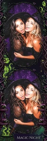 Modèle de fête d’Halloween pour photobooth – Bande photo 2x6