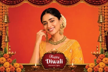Diwali Party Photo Booth Template