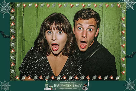 Halloween Party Photo Booth Template