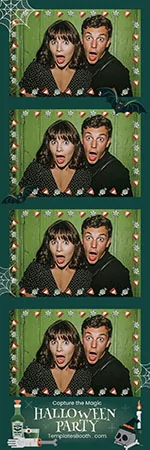 Modèle de fête d’Halloween pour photobooth – Bande photo 2x6