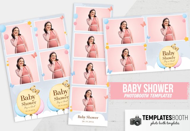 Baby Shower Photo Booth Template - TemplatesBooth
